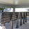 a group of metal boxes